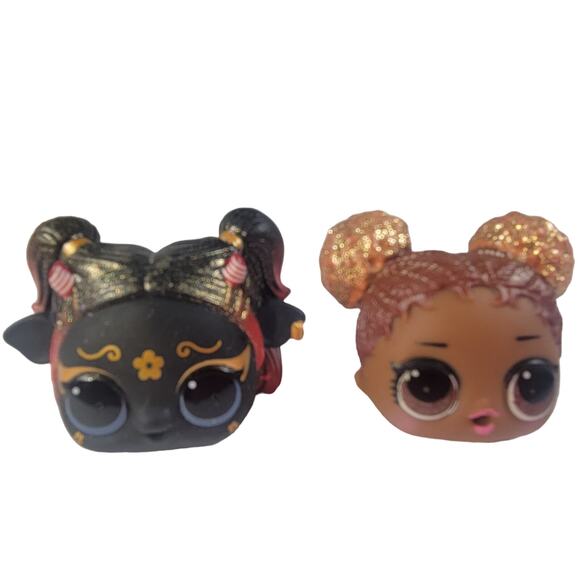 Lot of 5 LOL Surprise Dolls with Accessories Hair, Heads, Chair - Picture 13 of 16